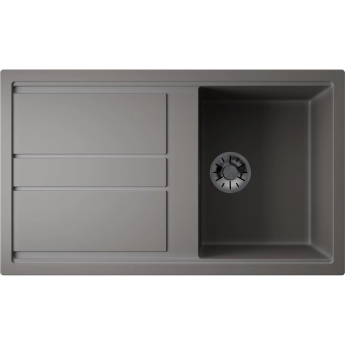 Мойка OMOIKIRI KITAGAWA 86-GR Artceramic/leningrad grey