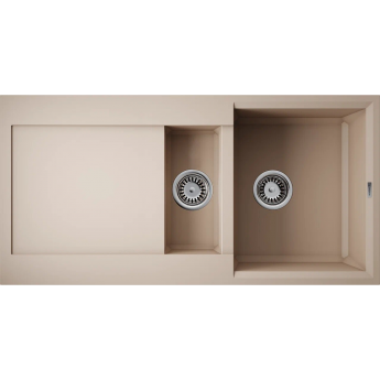 Мойка OMOIKIRI SAKAIME 100-2-SA Tetogranit/бежевый