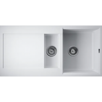 Мойка OMOIKIRI SAKAIME 100-2-WH Tetogranit/белый