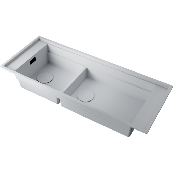 Мойка OMOIKIRI SINTESI PRO 114-2-U/I-WH Artceramic/белый 4997449