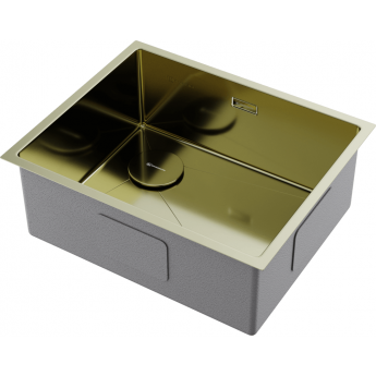 Мойка OMOIKIRI TAKI 54-U/IF-L-LG Side SF нерж.сталь/светлое золото