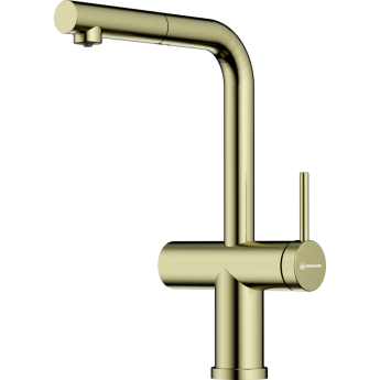 Смеситель OMOIKIRI KARATSU-S-LG латунь/светлое золото