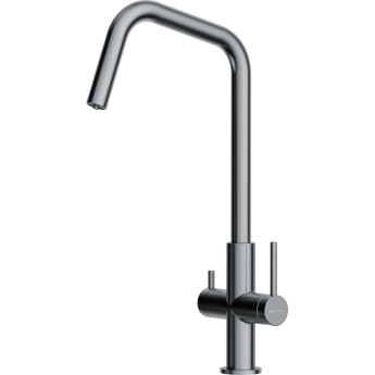 Смеситель OMOIKIRI MIYAKO-BN латунь/нержавеющая сталь